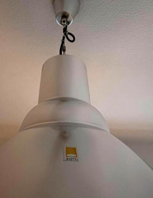 Industriële design hanglamp Ryetti, Huis en Inrichting, Lampen | Hanglampen, Zo goed als nieuw, Minder dan 50 cm, Glas, Metaal