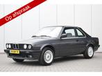 BMW 3 Serie Cabrio 316i Baur TC Diamantschwarz (bj 1991), Auto's, Oldtimers, 1596 cc, Zwart, Cabriolet, Zwart