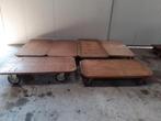 Transportwagen kar zwenkwiel 150 x 80 platvorm dolly groot, Doe-het-zelf en Verbouw, Ophalen, Nieuw, Transportkar