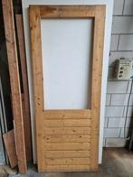 Binnendeur Vuren 208 cm hoog, Ophalen, 80 tot 100 cm, Binnendeur, Zo goed als nieuw