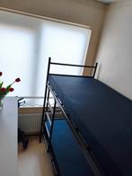 Stapelbed met 2 matrassen (90x200) - weinig gebruikt, Ophalen, 90 cm, Tweepersoons, Zo goed als nieuw