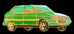 Citroën Visa pin- groen epoxy, Verzenden, Nieuw, Transport, Speldje of Pin