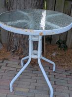 Gratis Tafel Tuintafel Glazen Tafel, Ophalen of Verzenden, Zo goed als nieuw, Rechthoekig