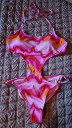 Bikini (monokini) roze met oranje, Kleding | Dames, Badmode en Zwemkleding, Nieuw, Bikini, Ophalen of Verzenden