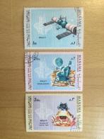 Manama 1969 ruimtevaart, Postzegels en Munten, Midden-Oosten, Ophalen of Verzenden, Gestempeld