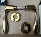 Messing deurklink niet gebruikt Ferraro, Doe-het-zelf en Verbouw, Hang- en Sluitwerk, Ophalen of Verzenden, Zo goed als nieuw