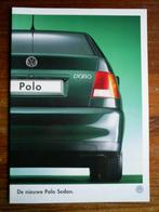 VW De Nieuwe Polo Sedan [ 11 / 1995 ], Boeken, Auto's | Folders en Tijdschriften, Volkswagen, Zo goed als nieuw, Verzenden