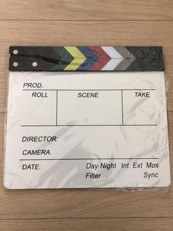 Decoratief film klapbord - nieuw beschikbaar voor biedingen