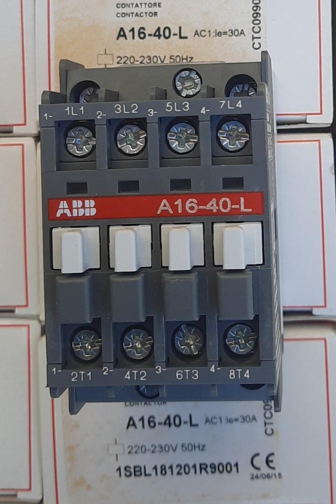 Abb magneetschakelaar  relais 7.5 KW 220-230V Nieuw, Doe-het-zelf en Verbouw, Elektra en Kabels, Nieuw, Overige typen, Ophalen
