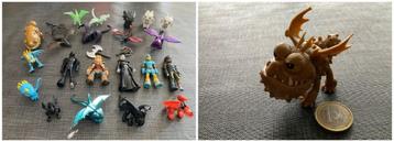 How to Train Your Dragon Poppetjes en Dieren + 1 Extra beschikbaar voor biedingen