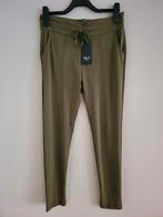 Vera Jo army groene travelstof broek M  NIEUW twv €49.95