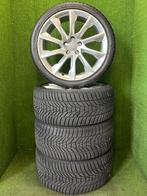 Originele 19 inch Audi velgen met winterbanden A4 S4 A5 S6, Auto-onderdelen, Banden en Velgen, Audi, Gebruikt, 255 mm, Banden en Velgen