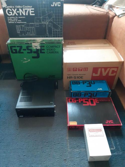 JVC Jaren 80, Professionele Draagbare Video Installatie!, Audio, Tv en Foto, Videocamera's Analoog, Ophalen of Verzenden