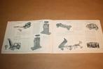 Meccano. Handleiding voor aanvullingsuitrusting No.1A, Antiek en Kunst, Antiek | Speelgoed, Ophalen of Verzenden