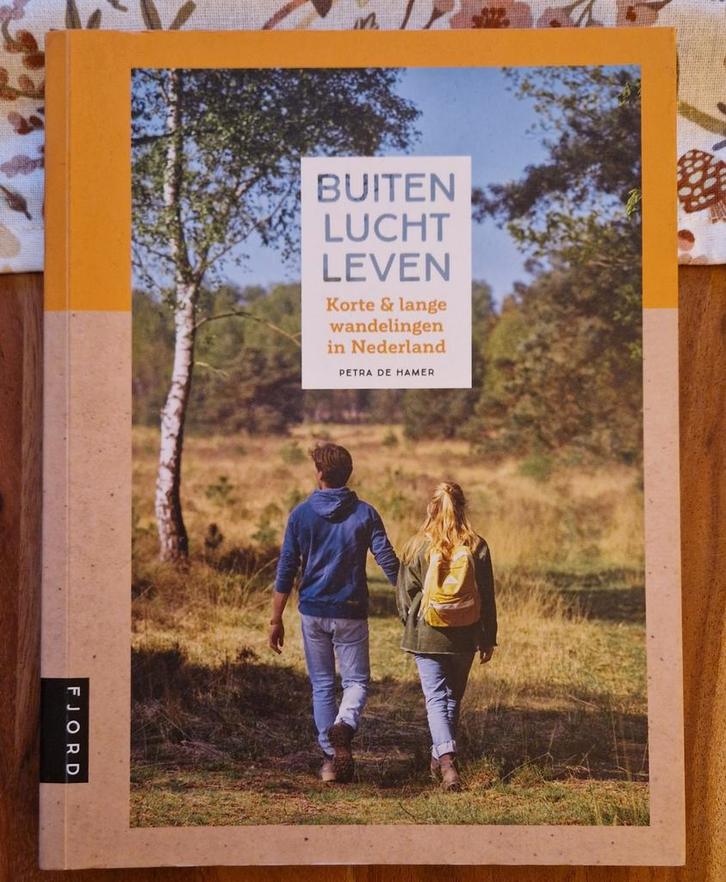 Buitenlucht leven - Wandelgids Nederland, Boeken, Reisgidsen, Zo goed als nieuw, Fiets- of Wandelgids, Benelux, Overige merken