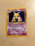 Alakazam 1-102 base set holo Pokémon, Verzenden, Losse kaart, Foil