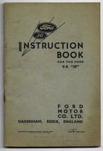 Ford V8 30 instruction book 1937, Ophalen of Verzenden