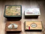 Antiek blik en sigarendozen, Ophalen of Verzenden, Gebruikt, Overige
