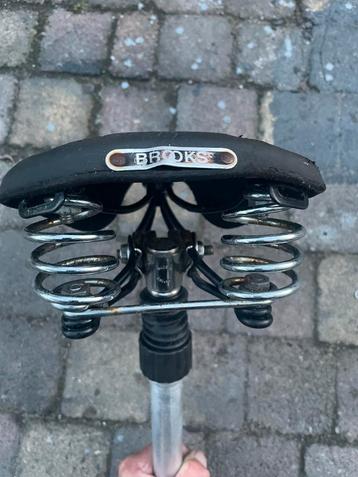 Brooks Fietszadel incl zadelpen. beschikbaar voor biedingen