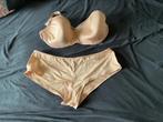 Marlies dekker huidskleurig maat 80d en L, Marlies Dekkers, Ophalen of Verzenden, Beige, Setje