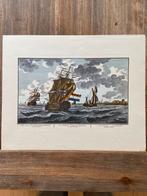 Maritieme prent, Ophalen of Verzenden, 1960 tot 1980, Gebruikt, Overige onderwerpen