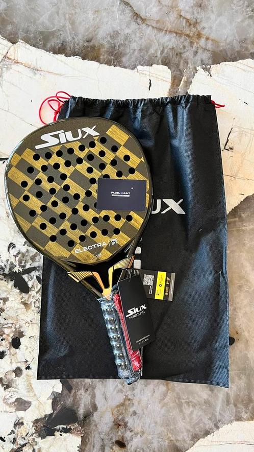 Siux Electra Pro ST4 (2025) – Franco Stupaczuk - NIEUW, Sport en Fitness, Padel, Zo goed als nieuw, Padelracket, Ophalen of Verzenden