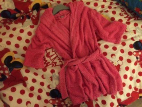 Roze badjas in maat 104 bv voor consultatie bureau, Kinderen en Baby's, Kinderkleding | Maat 104, Gebruikt, Meisje, Jas, Ophalen of Verzenden