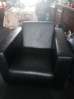 Fauteuils 2 dezelfde echt mooi leer goeie kwaliteit In House, Eenpersoons, Minder dan 75 cm, Leer, Ophalen of Verzenden