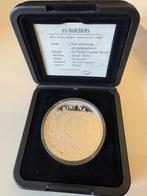 25 gulden Nederlandse Antillen 1999 – The meeting of ..proof, Ophalen of Verzenden, Koningin Beatrix, Overige waardes, Zilver
