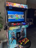 Arcade kast met ruim 10K games en kruk (marvel / capcom), Euro, Ophalen, Zo goed als nieuw, Met sleutels