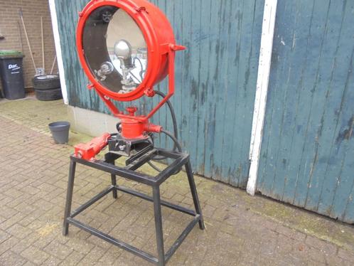 Schijnwerper, verstraler, zoeklicht, antieke lamp, lamp., Antiek en Kunst, Antiek | Lampen, Ophalen