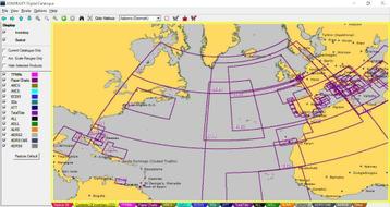 zeekaarten van de gehele wereld british admiralty charts