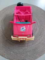 Een roze jeep voor barbiepoppen, Ophalen of Verzenden, Gebruikt, Barbie
