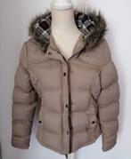 SUPER TRENDY beige jack met cappuchon en bont mt. 40, Ophalen of Verzenden, Nieuw, Maat 38/40 (M), Beige