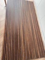 Akoestische panelen - Notenhout 2x nieuw, Ophalen of Verzenden, Zo goed als nieuw, Hout, 20 tot 50 mm