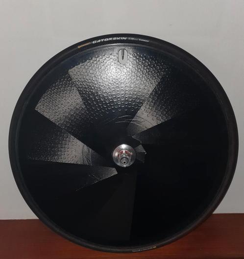 ZIPP Super 9 dicht achterwiel. Tube, met Campagnolo body, Fietsen en Brommers, Fietsonderdelen, Gebruikt, Racefiets, Wiel, Ophalen of Verzenden