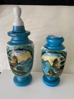 2 opaline vazen, Ophalen of Verzenden
