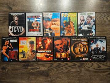 11x Jean-Claude Van Damme Action DVD Set  beschikbaar voor biedingen