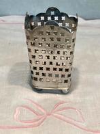 Vintage Verzilverde houder voor een maggiflesje (190724), Antiek en Kunst, Ophalen of Verzenden, Zilver