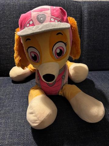 Nickelodeon Paw Patrol grote knuffel oranje roze hond 53 cm beschikbaar voor biedingen
