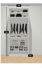Ikea PAX 2x 236x100x60, Vikanes doors, Ophalen, Zo goed als nieuw, 25 tot 50 cm, 200 cm of meer