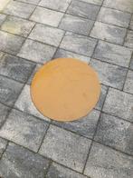 Grote ronde bruine rubberen schijf, Doe-het-zelf en Verbouw, Draaibanken, Ophalen of Verzenden, Gebruikt, Overige typen, Minder dan 500 mm