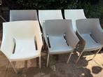 Set (6) Philippe Starck-Kartell Dr. NO stoelen, Tuin en Terras, Ophalen, Gebruikt, Kunststof