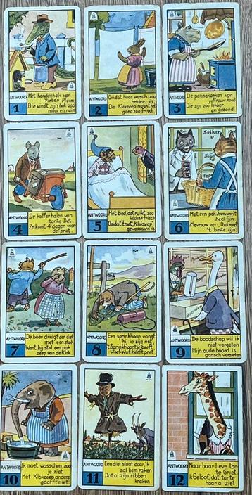 12 kaarten spel Klokzeep Heerde dieren Daan Hoeksema beschikbaar voor biedingen