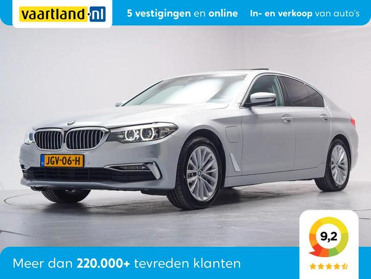 BMW 5 Serie 530e iPerformace Luxury Aut. [ Schuifdak Leder N, Auto's, BMW, Bedrijf, Te koop, 5-Serie, ABS, Achteruitrijcamera