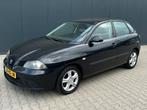Seat Ibiza 1.2 51KW 5DRS 2007 Zwart, Auto's, Voorwielaandrijving, 1027 kg, Stof, Zwart