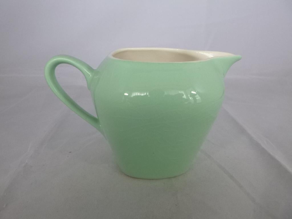 retro groen melkkannetje van Maastricht, Verzamelen, Ophalen of Verzenden, Overige typen