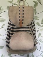 Toms rugzak rugtas ecru beige creme blauw, Ophalen of Verzenden, Zo goed als nieuw, Overige merken