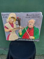 Hulstkamp genever plaquette., Ophalen of Verzenden, Gebruikt, Reclamebord