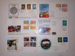 Antillen FDC`s speciale editie "palmboom" nr 49 tm 99, Ophalen of Verzenden, Gestempeld
